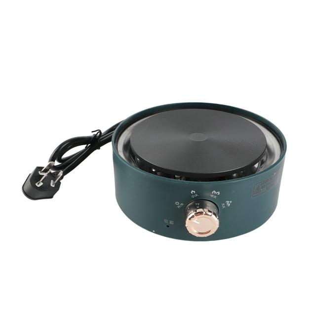 Mini estufa eléctrica de 360 grados con calefacción vertical, portátil, para encimera, para el hogar, café, té, calentador de agua.