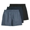 thumbnail image 1 of JACK&JONES boxers tejidos para hombre, pack de 3 - JACMILANO WOVEN BOXERS 3 PACK , algodón Azul oscuro L (Large), 1 of 6