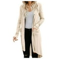 thumbnail image 1 of Women‘s Long Cardigans Button Down Cardigan Open Front Knit Loose Cardigans with Pockets, 1 of 2