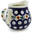 thumbnail image 2 of Polish Pottery 7 oz Creamer (Mosquito Theme) Hand Painted in Boleslawiec, Poland + Certificate of Authenticity, 2 of 6