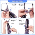 thumbnail image 5 of 4 Pcs Kids Tie for Boys Adjustable Zipper Youth Child Toddler Necktie Wedding Graduation School Uniform 6-12 Years, 5 of 8