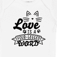 thumbnail image 4 of Inktastic Love is a 4 Legged Word with Cat Ears and Whiskers Boys or Girls Baby Bodysuit, 4 of 5