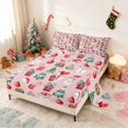 thumbnail image 2 of Erosebridal Gnome King Sheets Nisse Bedding, Brown Cream 4 Pieces (1 Flat Sheet, 1 Fitted Sheet and 2 Pillowcases), 2 of 6