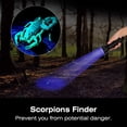 thumbnail image 4 of UV Flashlight Black Light, 51 LEDs Uv Blacklight Flashlights Detector for Dry Pets Urine & Stains & Bed Bug Scorpion Hunting, 4 of 11
