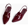 thumbnail image 4 of Women  pointed-toe sandals with ankle straps and buckles, 4 of 5