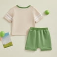 thumbnail image 3 of Bagilaanoe 2pcs Toddler Baby Boy Shorts Set Short Sleeve T Shirt Tops + Shorts 6M 12M 18M 24M 3T Kids Casual Summer Clothes, 3 of 8