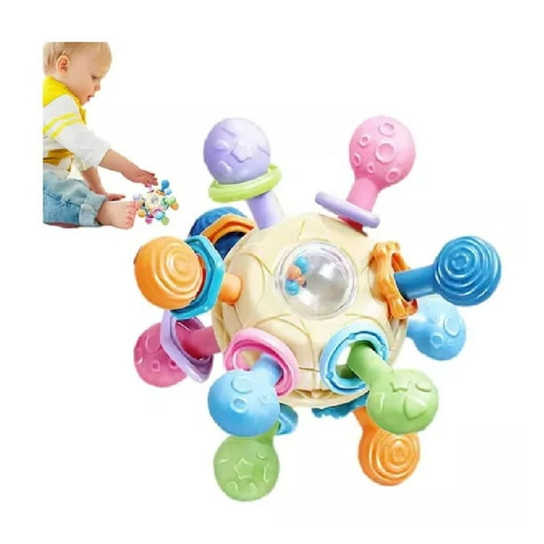 Juguete Sonaja Mordedera Estimulación Sensorial Dentición Bo