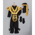 thumbnail image 2 of Disfraz Deluxe Ninja Dress Up America negro talla M 8-10, 2 of 3