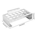 thumbnail image 3 of Stainless Steel Jalapeno Grill Rack with Bottom Supportive Bars Popper Griller & Cooker Large 18 Hole Pepper Rack, 3 of 4