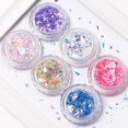 thumbnail image 2 of 6 uds copos de brillantina holográfica para uñas, copos de pigmento cromado de sirena, decoraciones de uñas que cambian de Color para esmalte de Gel, manicura DIY para el hogar, 2 of 5