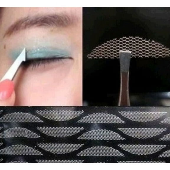 24 Pairs Super Clear Transparent Lace Invisible Double Eyelid Tape Sticker