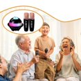 thumbnail image 4 of Bunblic Karaoke Speaker Singing Colorful Light Multipurpose Outdoor Portable Speaker black, 4 of 8