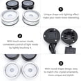 thumbnail image 2 of WHAMVOX LED Lamp Base Round Plastic 1Pcs for Parties and Events, 2 of 8