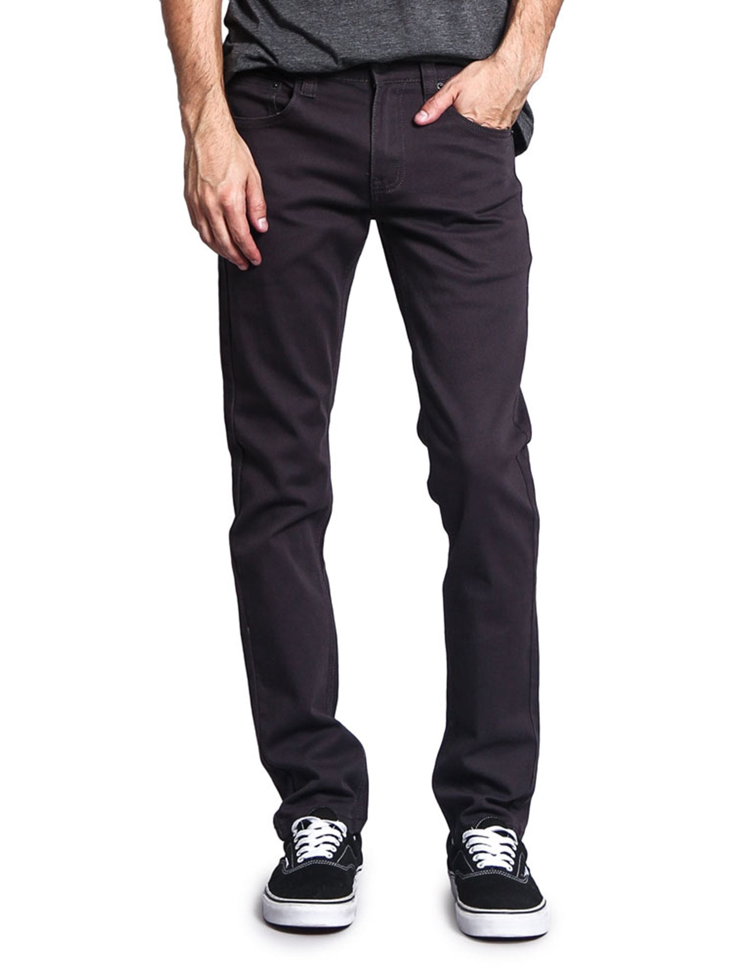 Victorious - Victorious Men's Skinny Fit Color Stretch Jeans DL937 ...