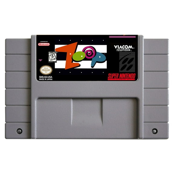 SNES Games Cartridge Zoop