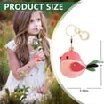 thumbnail image 2 of Januofit Leather Keychain Holder Case Compatible with AirTag,Cute Protective Cover with Keyring,Anti-Scratch Finder GPS Tracker Case for Wallet Keys,Bag,Pets, 2 of 6