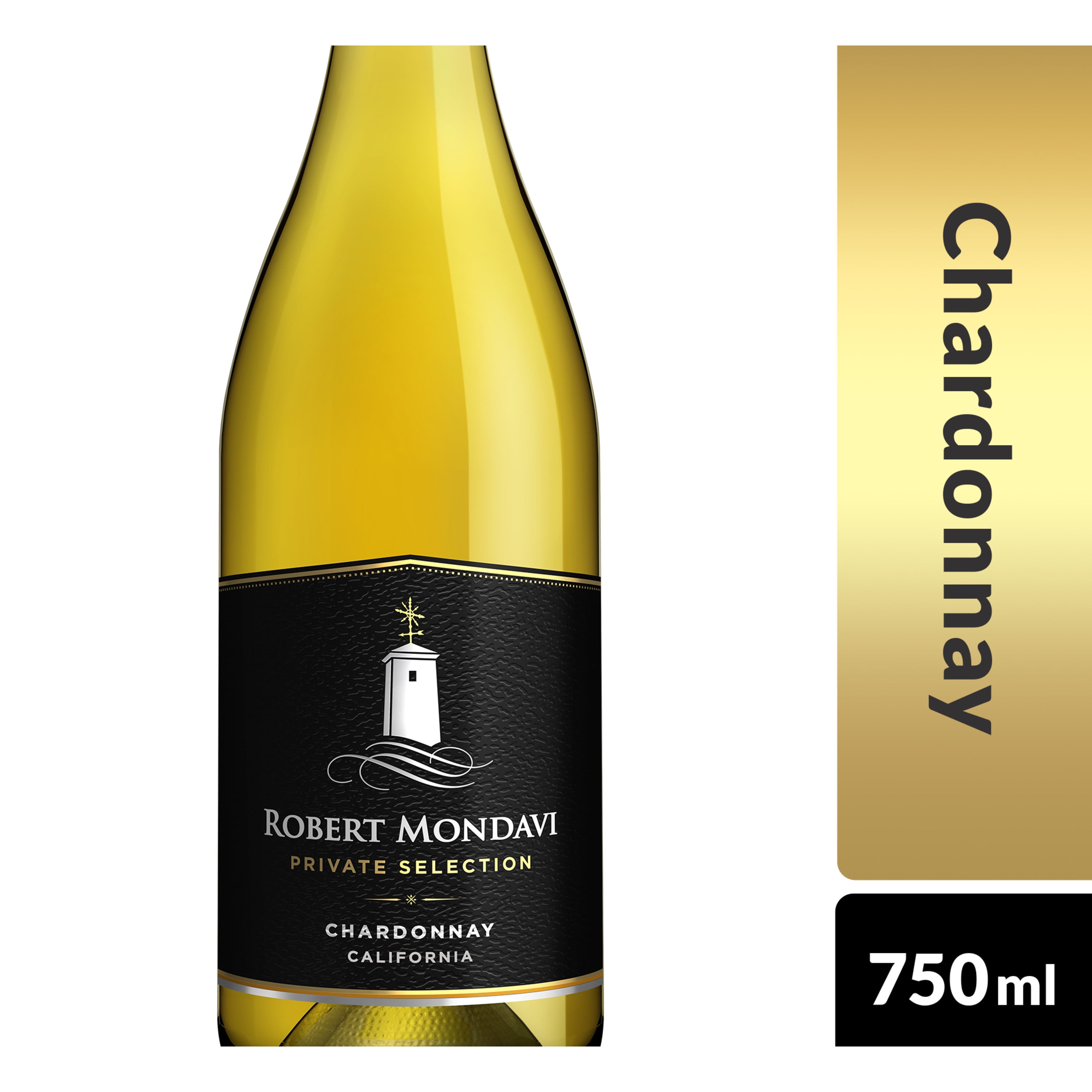 Robert Mondavi Private Selection Chardonnay White Wine, 750 mL Bottle