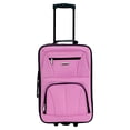 thumbnail image 2 of Rockland Ensemble de Valises Verticales Souples, Pink, 2 Pcs (14/19), 2 of 5