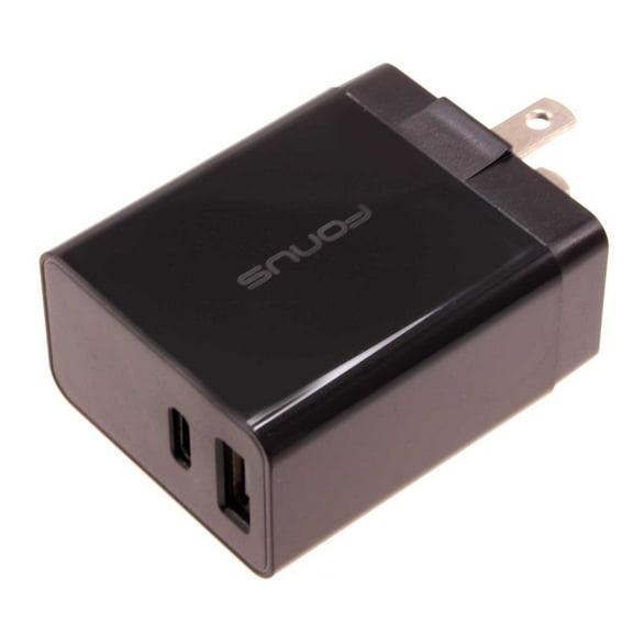 30W Quick Home Charger for Samsung Galaxy A23 5G Phone - 2-Port USB Type-C PD Travel Wall Power R8W Compatible With Galaxy A23 5G Model