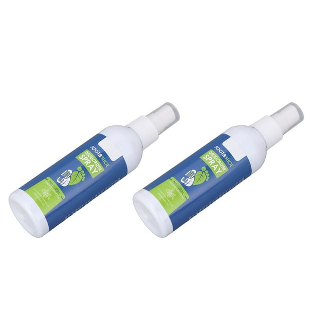 Shoe Deodorizer Spray, Rich Fragrance Foot Spray Portable Refreshing 2PCS 100ml for Sneakers
