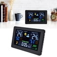 thumbnail image 4 of Digital Color Weather Station with Large Number Display, Backlight, , Hygrometer, Alarm Clock, Weather Station Color Display Clock for Home, Office, 4 of 7