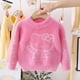 thumbnail image 4 of Hello Kitty ropa para niños nuevos productos niñas suéter grueso visón terciopelo niño imitación visón terciopelo jersey camisa de fondo, 4 of 5