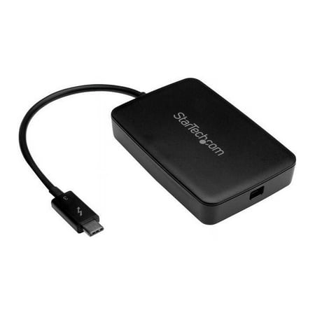 UPC: 0065030864138 | StarTech.com Thunderbolt 3 to Thunderbolt 2 Adapter (Non-Reversible) – TB3 Laptop to TB2 (20Gbps) or TB1 (10Gbps) Devices / Displays – Black – Windows/Mac