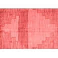 thumbnail image 1 of Ahgly Company Machine Washable Indoor Rectangle Oriental Red Modern Area Rugs, 4' x 6', 1 of 4