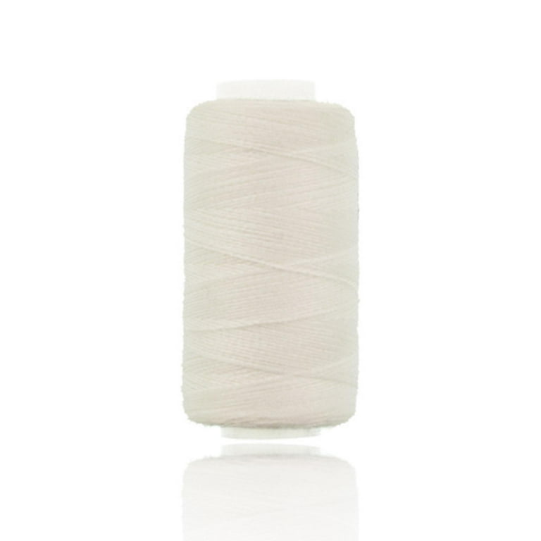 Single roll of 300m household sewing machine thread, small roll of 302  thread, black and white hand-stitched clothes thread