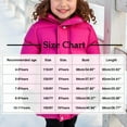thumbnail image 3 of IVEYRTF Kids Fashion Winter Jacket Medium Length Tops Solid Color Hooded Coat Warm Thick Outerwear for Children Boys Girls Casual Sports(Black#1,4-5 Years), 3 of 4