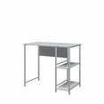 thumbnail image 4 of Mainstays Garrett Metal Student Computer Desk, White, 4 of 9
