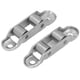 thumbnail image 3 of Polea de Transmisio Doble, Rodillo Deslizante Silenciosa Multifuncional de Bajo Ruido Tamaño Estándar 4pcs Con Orificios de Montaje de 5 mm para la puerta y la ventana, 3 of 7