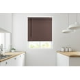 thumbnail image 2 of Cordless Vinyl Window Blinds, Horizontal Mini Slats for Privacy and Light Filtering, Chocolate, 2 of 4