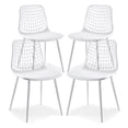 thumbnail image 2 of Poly and Bark Marais Dining Chair in White (Set of 4), 2 of 9