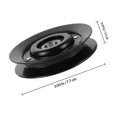 thumbnail image 2 of unbranded Polea De Tensión Para Aire Acondicionado De Auto En Metal Durable Color Negro Universal, 2 of 8