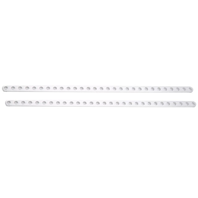 Viga plana para robot Pitsco, 3102‑0029‑0232 1 par de accesorios para robot de 29 orificios Placas de aluminio para Tetrixrobotics Optimizadas para la excelencia