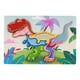 thumbnail image 5 of Rompecabezas de animales de dibujos animados Juguetes Montessori Artesanía de madera Desarrollo sensorial con Dinosaurio, 5 of 9