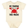 thumbnail image 3 of Inktastic My Pawpaw Loves Me Boys or Girls Baby Bodysuit, 3 of 5