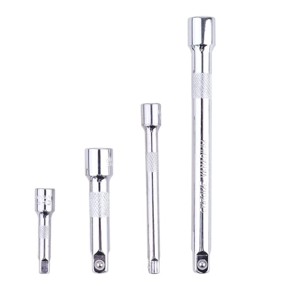 MasteelfCA 4pcs Extension Bar Set, Drive Ratchet Socket Adapter Set 1/ 4 3/ 8 Hand Adjustment Tool Extender Hand Tool for Connecting Ratchet Socket