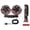 A001- Style A, variant on Fan for Car | Usb Powered Portable Personal Cooling Fan for Vehicle Home Office Use, Great Gift for Drivers Travelers, Compact Small Black Fan 8.27X2.91X1.97 in
