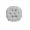 thumbnail image 1 of Cojín redondo Cojín para asiento de computadora Cojín de oficina Algodón Lino Mesa de comedor Cojín Silla Four Seasons Espesar Transpirable——40 * 45 cm ER, 1 of 5