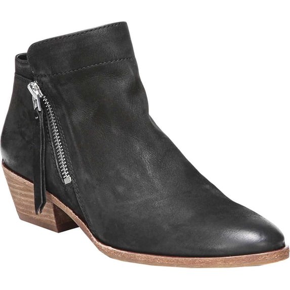 Women's Sam Edelman Packer Ankle Boot Black Leather 11 M