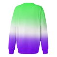 thumbnail image 5 of pbnbp Fall Sweater for Women 2023 Trendy Ombre Tie Dye Long Sleeve Pullover Casual Loose Fit Color Thin Crewneck Sweatshirts, 5 of 5