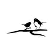 thumbnail image 1 of Garden Bird Stake Metal Art Outdoor Yard Ornament For Bed, 1 of 3