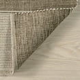 thumbnail image 3 of Rugs USA Boxelder Checked Cotton Area Rug, 3' x 5', Boxelder Sand, 3 of 6