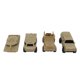 thumbnail image 1 of Mini Vehículo De Ingeniería, Camiones De Juguete Decorativos ABS 4 Unids/set Para Niños Para Regalo De Cumpleaños ANGGREK Otros, 1 of 8