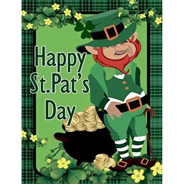 Diamond Painting 5D DIY Full Round Drill St. Patricks Day Decoración del hogar (B6018) Hugtrwg Para estrenar