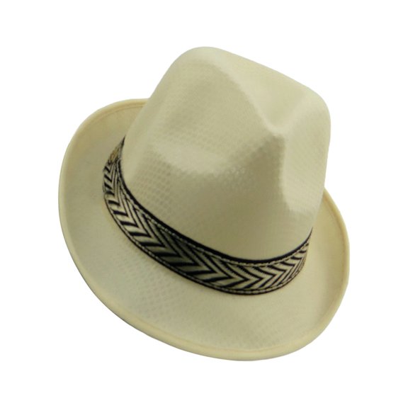 Hats for Men and Women Fedora Hat Breathable Soft Cool Jazz Summer Hat Outdoor Beach Sun Cap