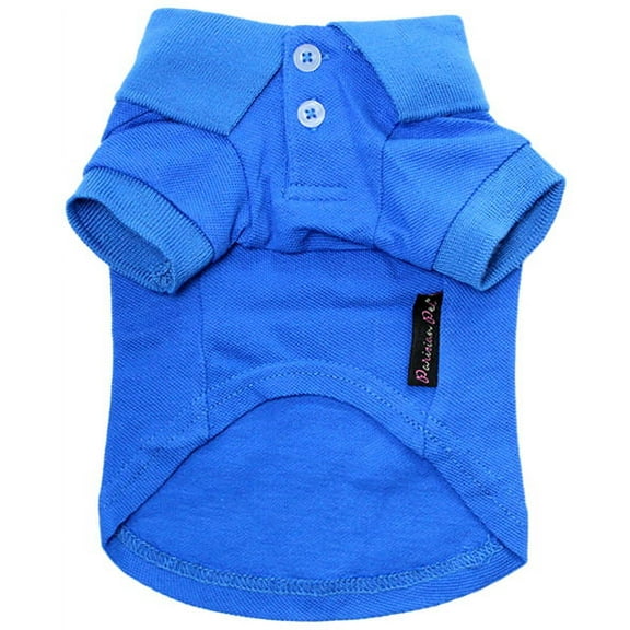 Parisian Pet Blue POLO Dog Shirt