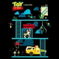 thumbnail image 2 of Men's Toy Story Pixel Adventures  Graphic T-Shirt, 2 of 4